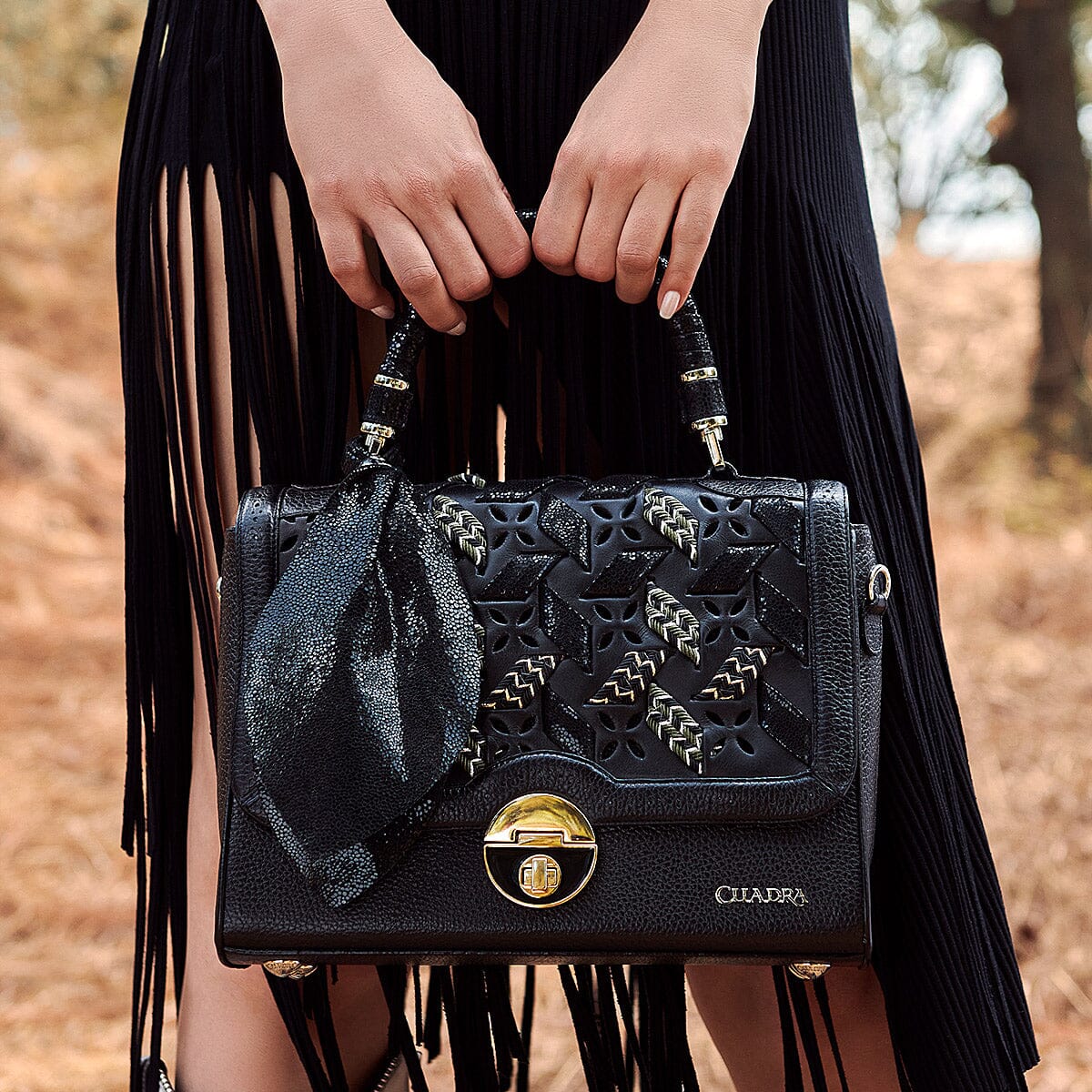 Bolsas Cuadra Mujer Crossbody En Piel Genuina De Mantarraya Para