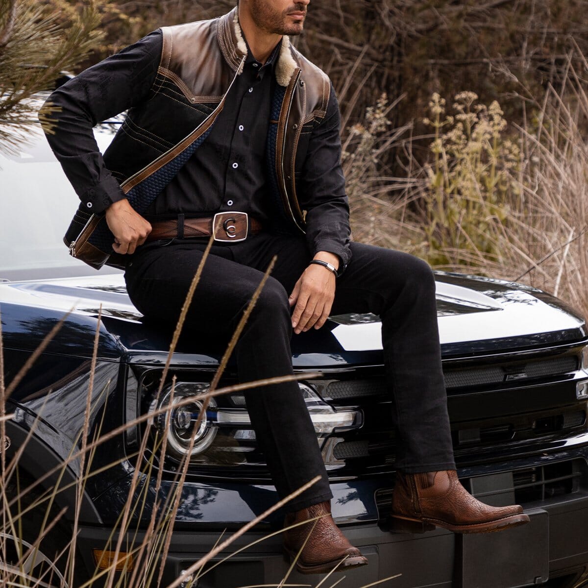 De Tiburón Botas De Vestir Para Hombre Cuadra Outfit Cuadra Hombre