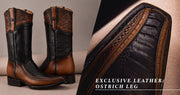 Exclusive Leather: Ostrich Leg