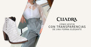 Transparencias. ¿Cómo usarlas para lucir elegante?. Te presentamos 4 ideas para lograrlo.                    