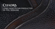 Cómo identificar productos de piel genuina