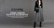 Cómo armar outfits elegantes de invierno para cenas posadas y eventos navideños