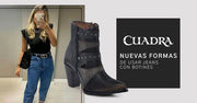 Cómo llevar jeans con botines en Primavera-verano 2024.