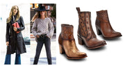 New ways to wear jeans and boots