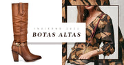 Botas altas en invierno
