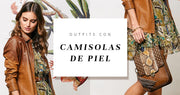 Outfits de invierno con camisola de piel