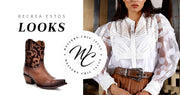 Recrea estos looks Western Chic