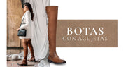 Botas con agujetas