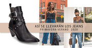 Así se llevarán los jeans en P-V 2020