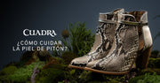 ¿Cómo cuidar la piel de pitón?