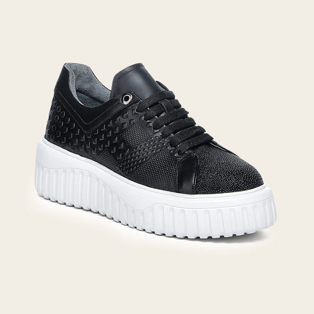 Tenis en piel genuina de mantarraya para dama Tenis 