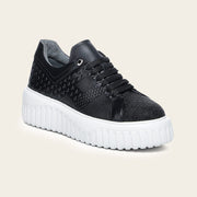 Tenis en piel genuina de mantarraya para dama Tenis 