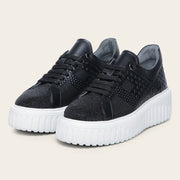 Tenis en piel genuina de mantarraya para dama Tenis 