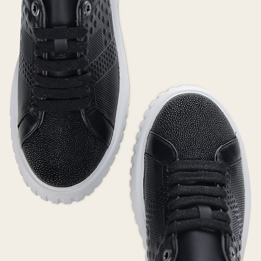 Tenis en piel genuina de mantarraya para dama Tenis 