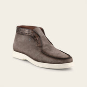 Botín casual en piel genuina de nilóticus para caballero Tenis 