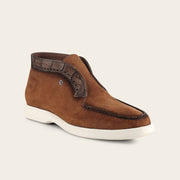 Botín casual en piel genuina de nilóticus para caballero Tenis 