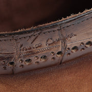 Botín casual en piel genuina de nilóticus para caballero Tenis 