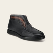 Botín casual en piel genuina de venado para caballero Botas y Botines 