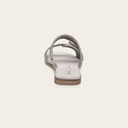 Sandalia en piel genuina para dama