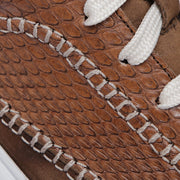 Tenis en piel genuina de pitón para dama Tenis 