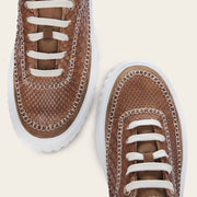 Tenis en piel genuina de pitón para dama Tenis 