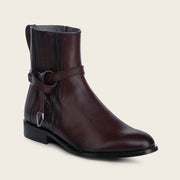 Botín de vestir en piel genuina para dama Botas y Botines 