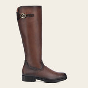 Bota casual en piel genuina de venado para dama Botas y Botines 