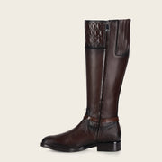 Bota casual en piel genuina para dama Botas y Botines 