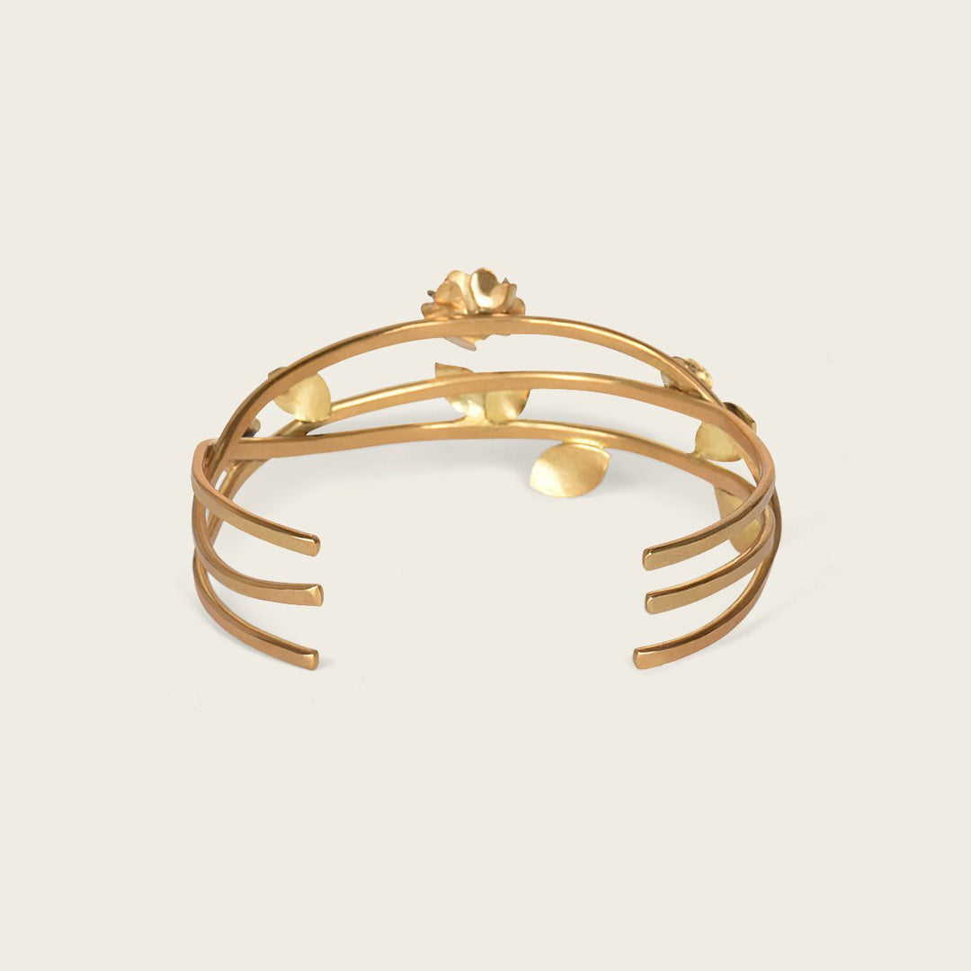 Brazalete ajustable con cristales