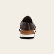 Tenis con piel genuina de caimán para caballero Tenis 