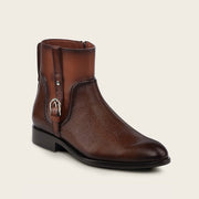 Botín de vestir en piel genuina de venado para dama Botas y Botines 