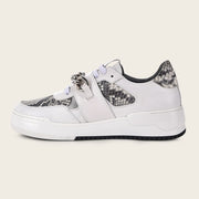 Tenis en piel genuina de pitón para dama Tenis 