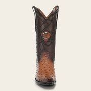 Bota tradicional Orígenes en piel genuina de avestruz para caballero Botas y Botines 