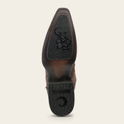 Bota tradicional Orígenes en piel genuina de avestruz para caballero Botas y Botines 