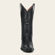 Bota tradicional Orígenes en piel genuina de avestruz para caballero Botas y Botines 