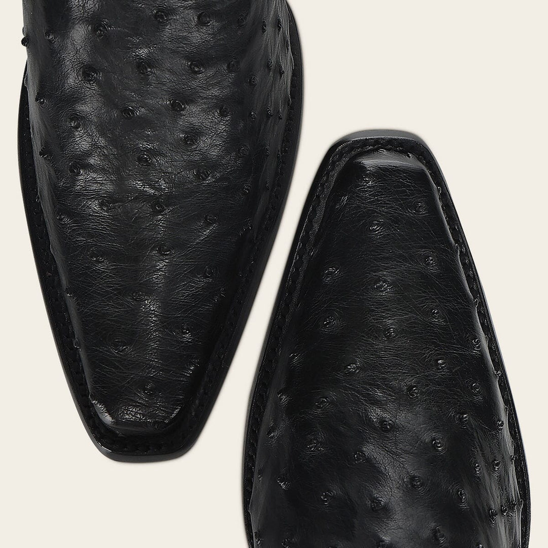 Bota tradicional Orígenes en piel genuina de avestruz para caballero Botas y Botines 