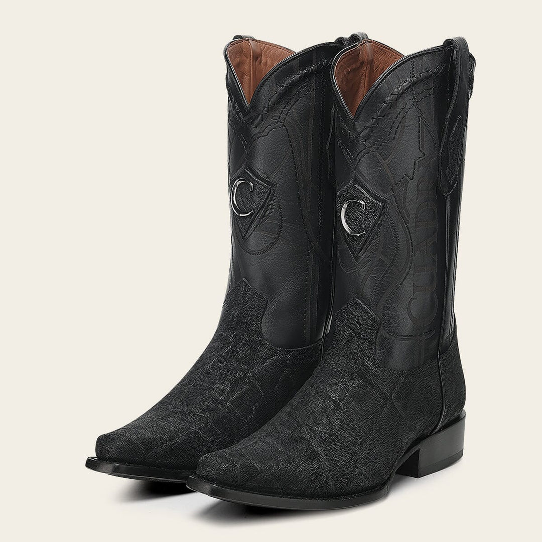 Bota tradicional Orígenes en piel genuina de elefante para caballero Botas y Botines 