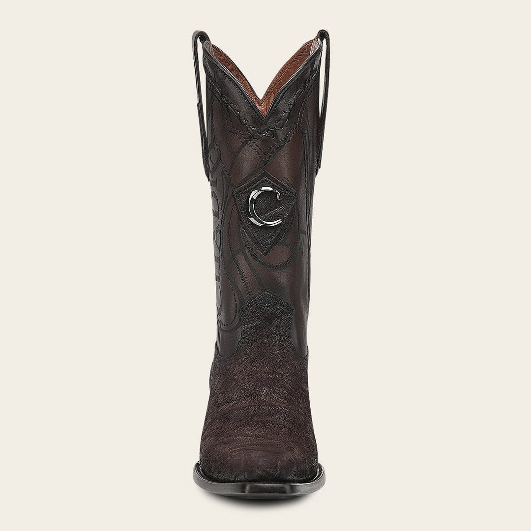 Bota tradicional Orígenes en piel genuina de elefante para caballero Botas y Botines 