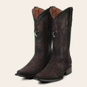 Bota tradicional Orígenes en piel genuina de elefante para caballero Botas y Botines 