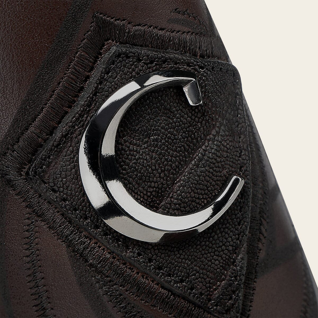 Bota tradicional Orígenes en piel genuina de elefante para caballero Botas y Botines 