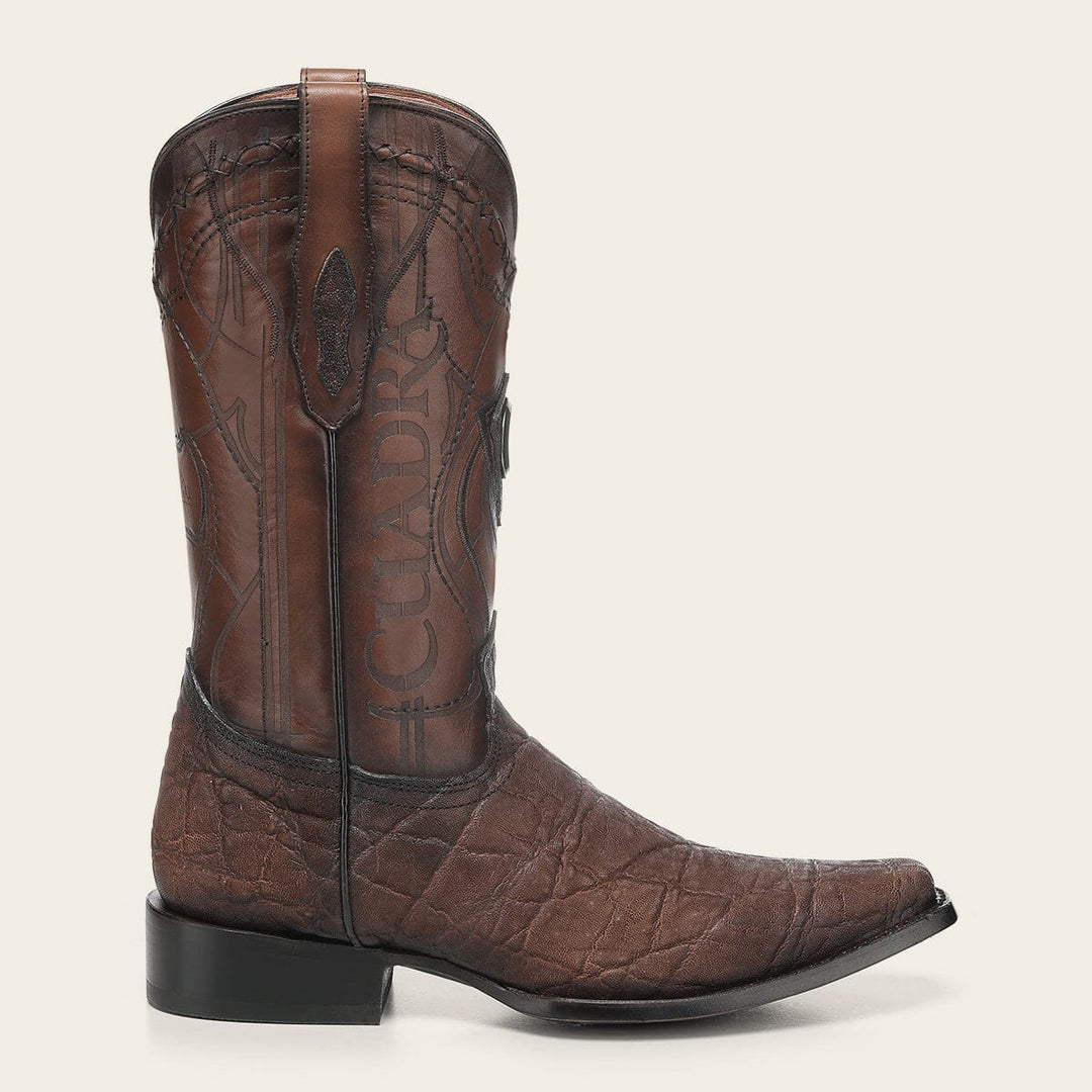 Bota tradicional Orígenes en piel genuina de elefante para caballero Botas y Botines 