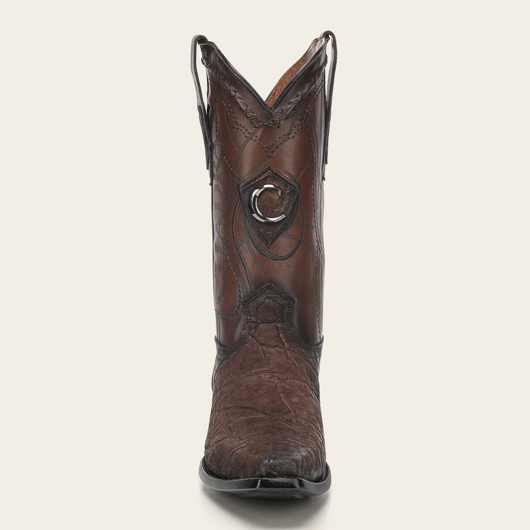 Bota tradicional Orígenes en piel genuina de elefante para caballero Botas y Botines 