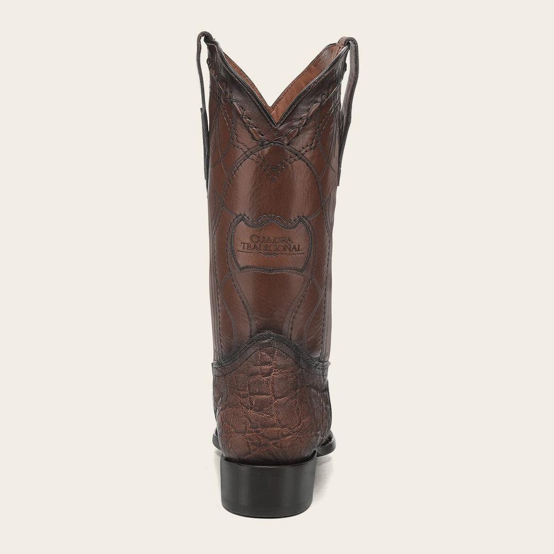 Bota tradicional Orígenes en piel genuina de elefante para caballero Botas y Botines 