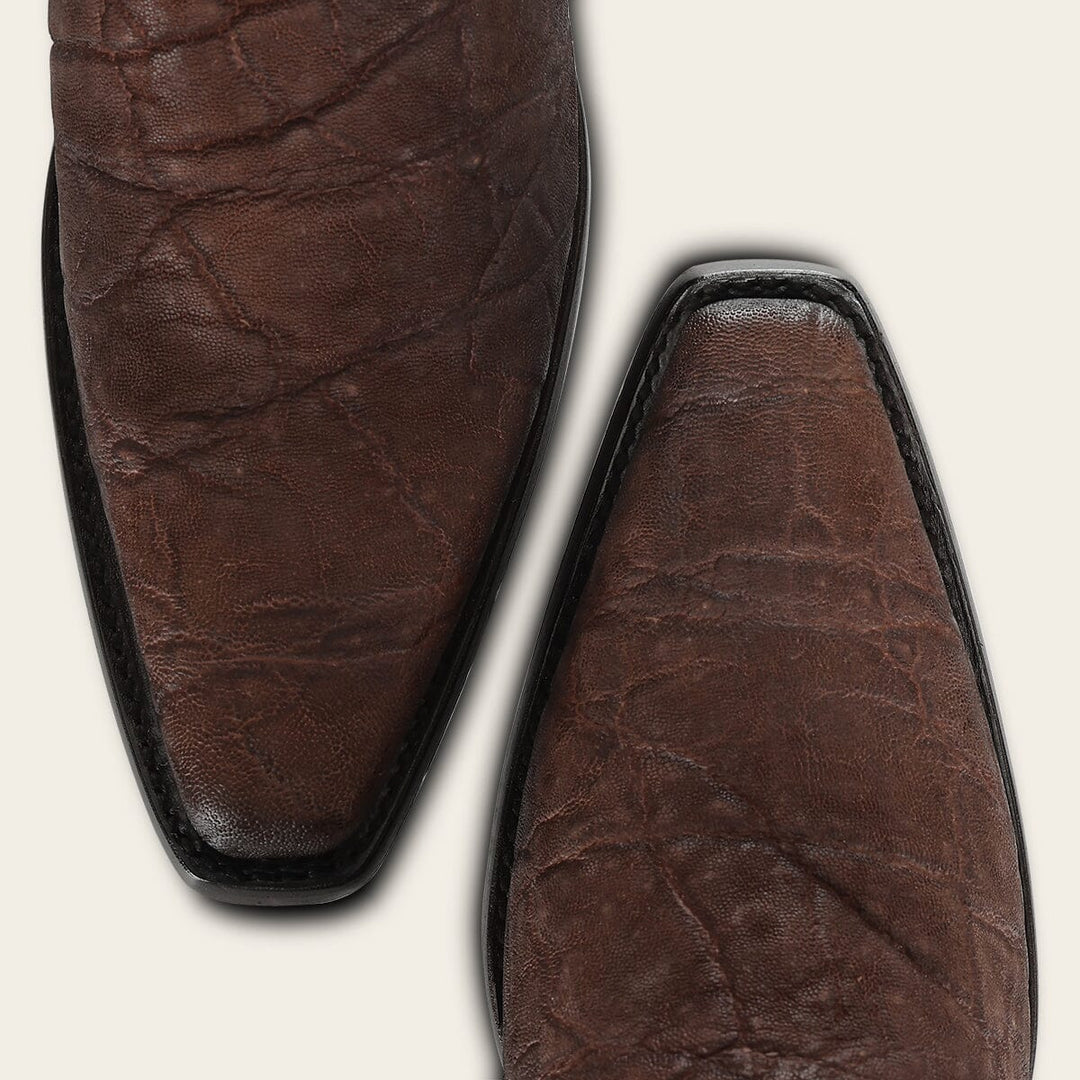 Bota tradicional Orígenes en piel genuina de elefante para caballero Botas y Botines 