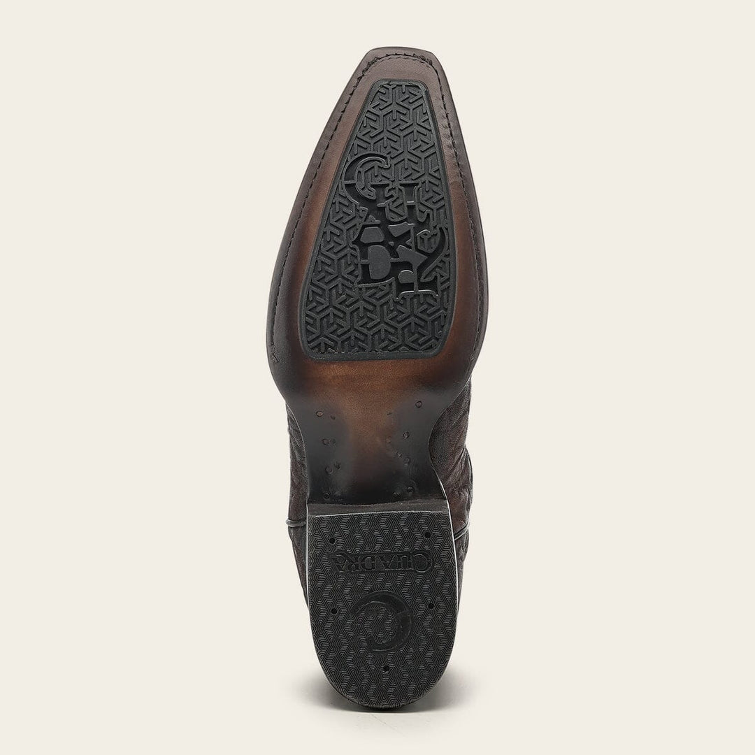 Bota tradicional Orígenes en piel genuina de elefante para caballero Botas y Botines 