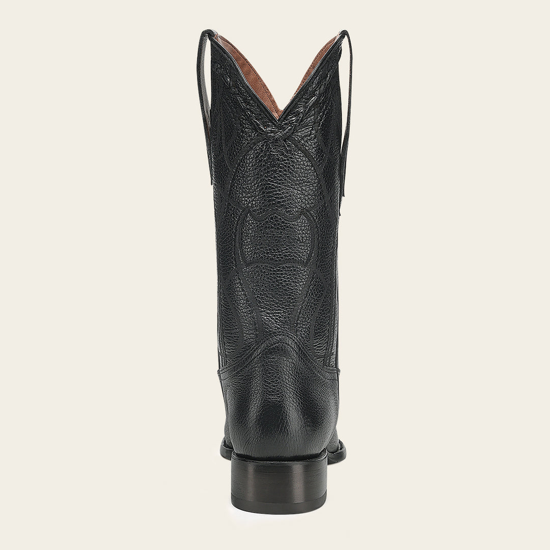 Bota tradicional Orígenes en piel genuina de venado italiano para caballero