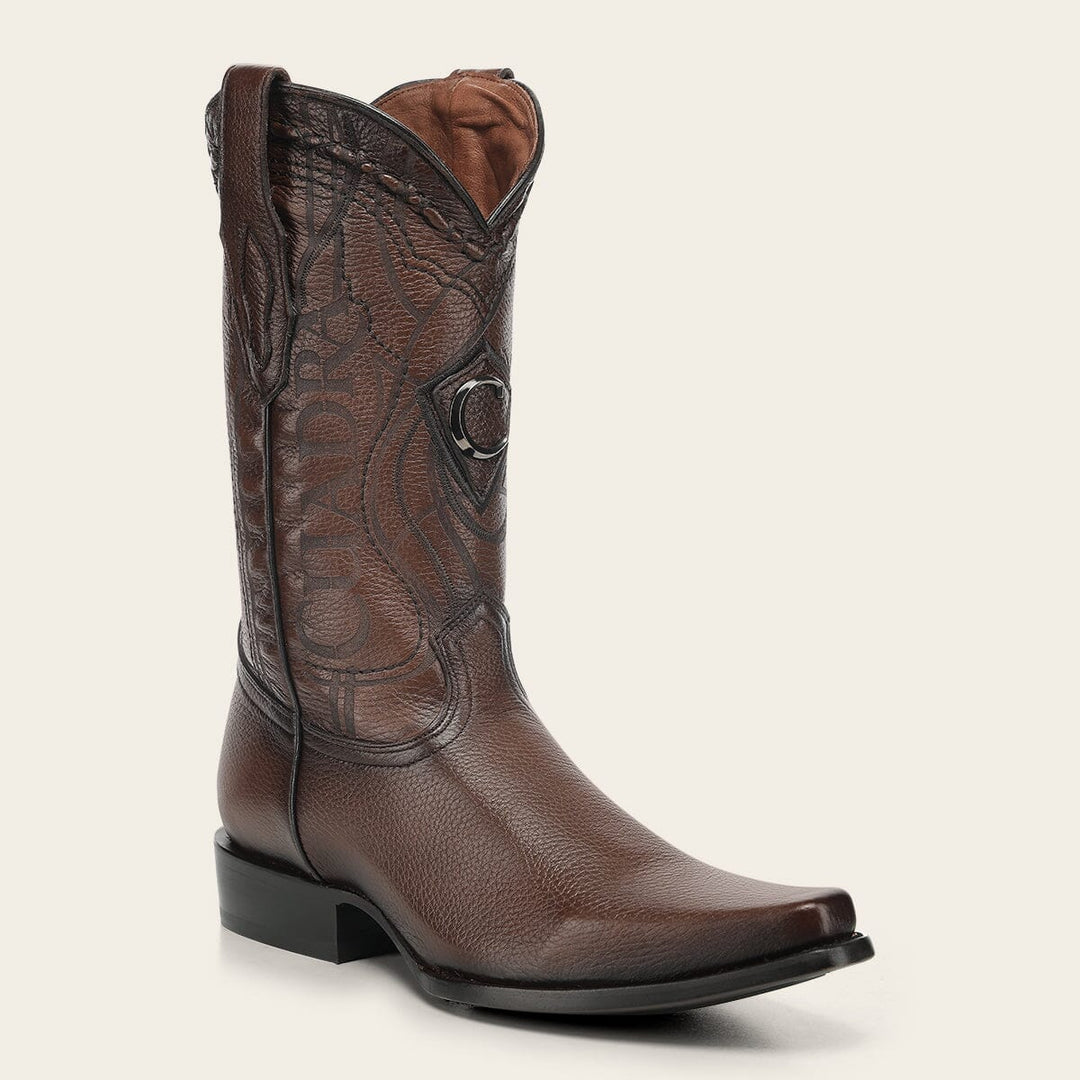 Bota tradicional Orígenes en piel genuina de venado italiano para caballero Botas y Botines 