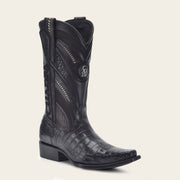 Cuadra Imperio Alligator Edición Especial 2023 Negro Botas y Botines 