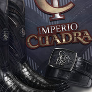 Cuadra Imperio Alligator Edición Especial 2023 Negro Botas y Botines 