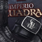 Cuadra Imperio Alligator Edición Especial 2023 Negro Botas y Botines 